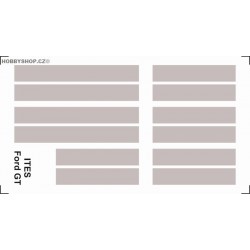 Ford GT stripes decals