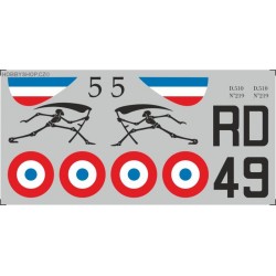 Dewoitine D.510 - 1/72 decal