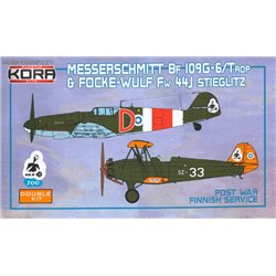 Me Bf 109G-6/Trop & Fw 474J Post War Finnish Service - 1/72 kit