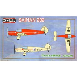 Saiman 202 Italian Service - 1/72 kit