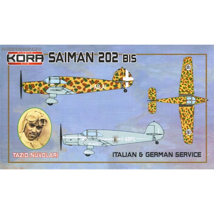 Saiman 202bis Italian & German Service - 1/72 kit