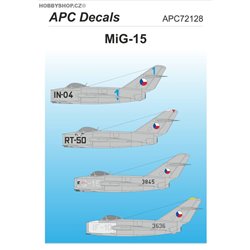 MiG-15 - 1/72 decal