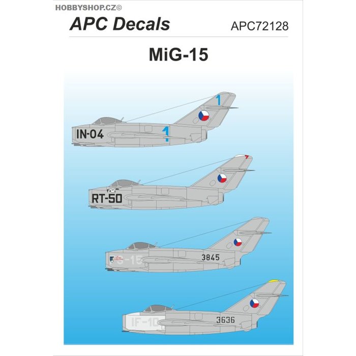 MiG-15 - 1/72 decal