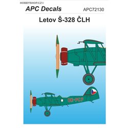 Letov Š-328 ČLH - 1/72 decal