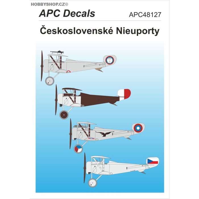 Czechoslovak Nieuports - 1/ decal