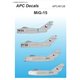 MiG-15 - 1/48 decal