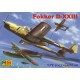 Fokker D-XXIII - 1/72 kit