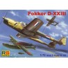 Fokker D-XXIII - 1/72 kit