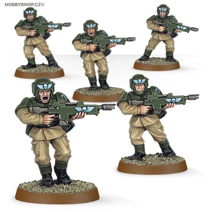 Easy to build  Astra Militarum Cadians