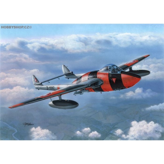 D.H. 100 Vampire FB.6 Pinocchio Nose - 1/72 kit