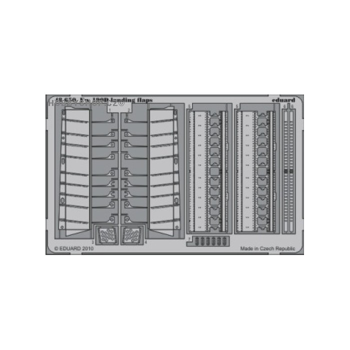 Fw 190D landing flaps - 1/48 PE set