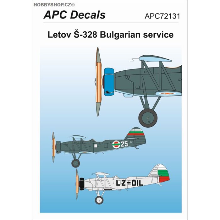 Letov Š-328 Bulgaria - 1/72 decal