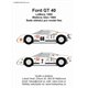 Ford GT40 part I. - decals