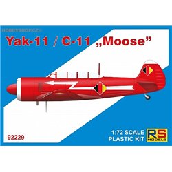 Yak-11 / C-11 "Moose" - 1/72 kit