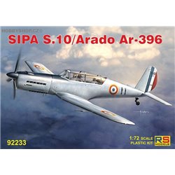 SIPA S.10 / Arado Ar 396 - 1/72 kit