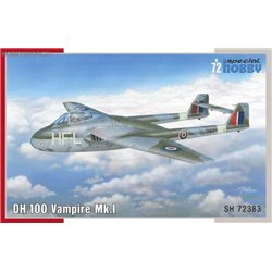 DH.100 Vampire Mk.I 'RAF, RAAF and Armée de l'Air - 1/72 kit