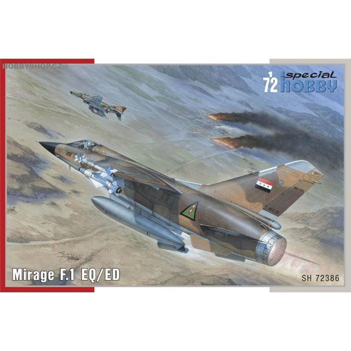 Mirage F.1 EQ/ED - 1/72 kit