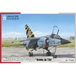 Mirage F.1C/C-200 Armée de l'Air - 1/72 kit