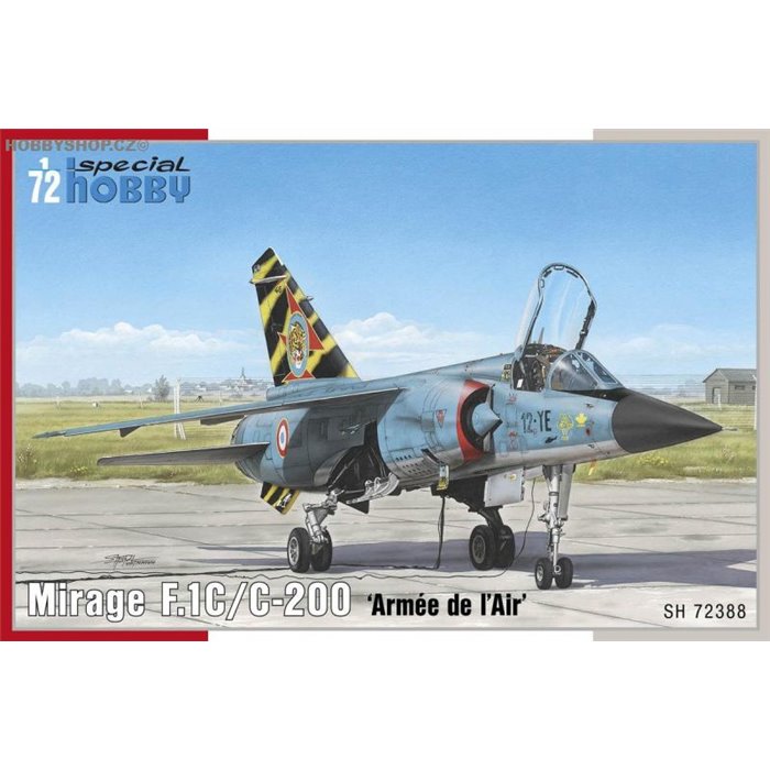 Mirage F.1C/C-200 Armée de l'Air - 1/72 kit