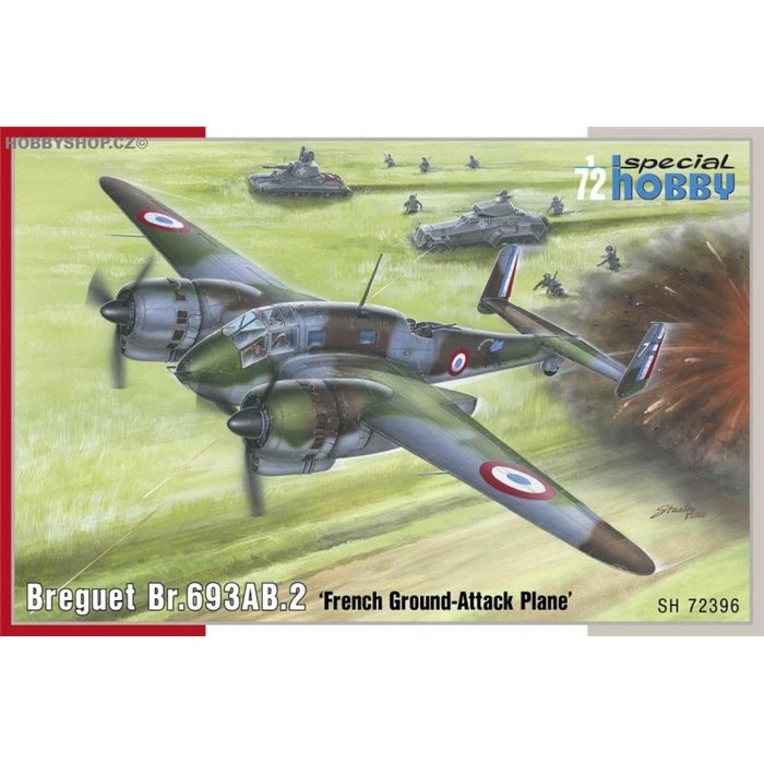 Breguet Br.693AB.2 French Attack-Bomber - 1/72 kit