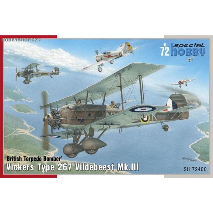 Vickers Vildebeest Mk.III - 1/72 kit