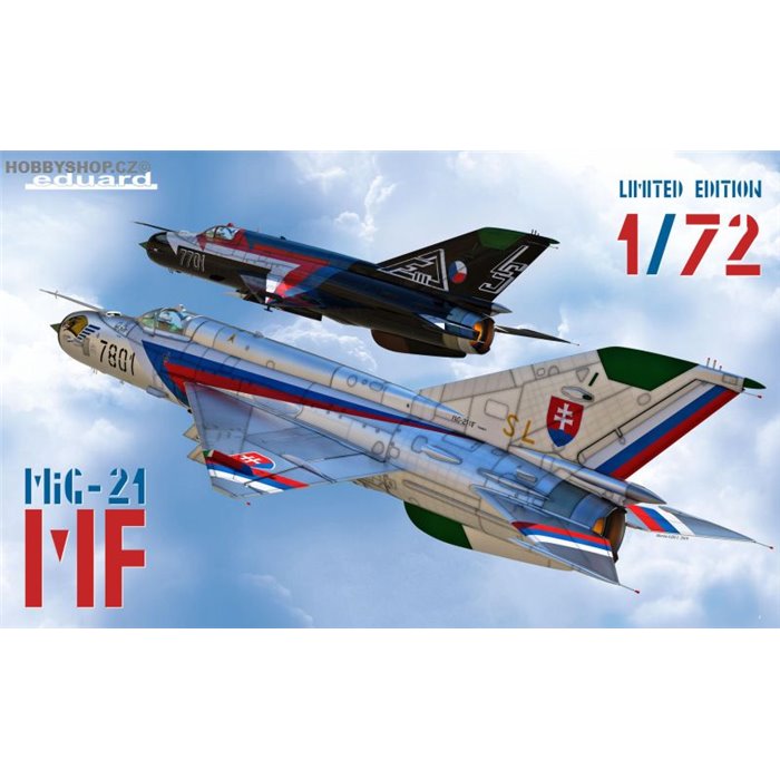 MF MiG-21  in Czech and Czechoslovak service  DUAL COMBO - 1/72 kit