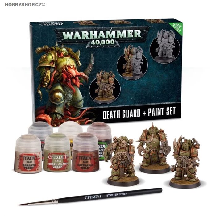 Death Guard + paint set