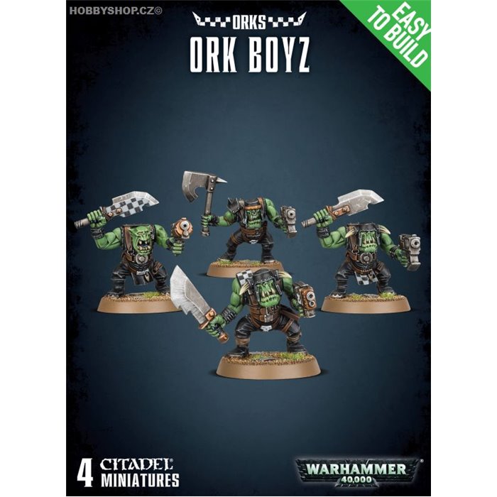 Easy to build  Ork Boyz