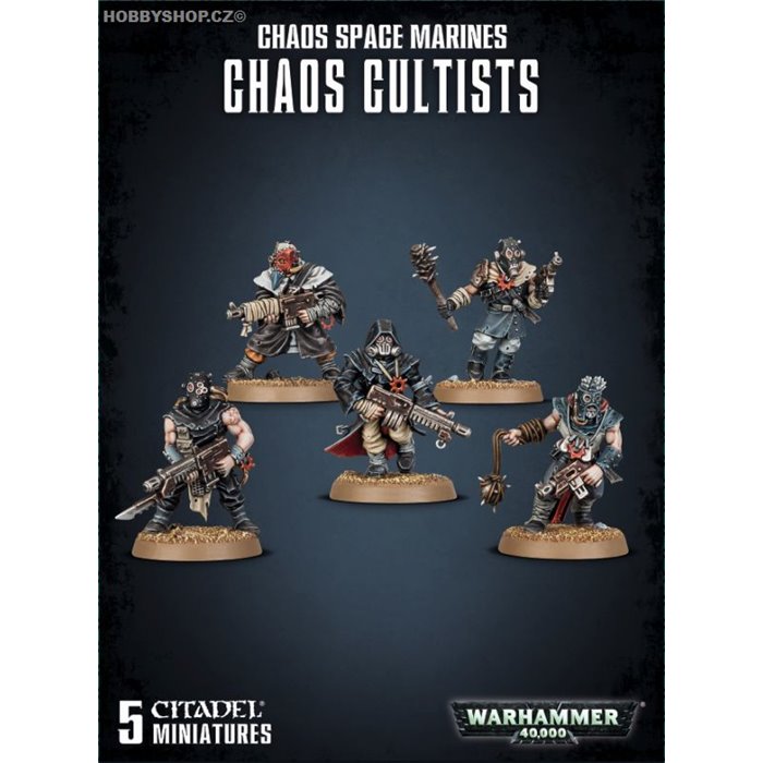 Easy to build  Chaos Space Marine Chaos Cultist