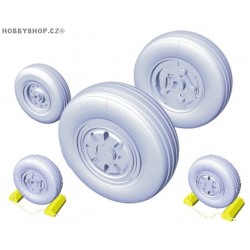 F-22A wheels  - 1/48 detail set