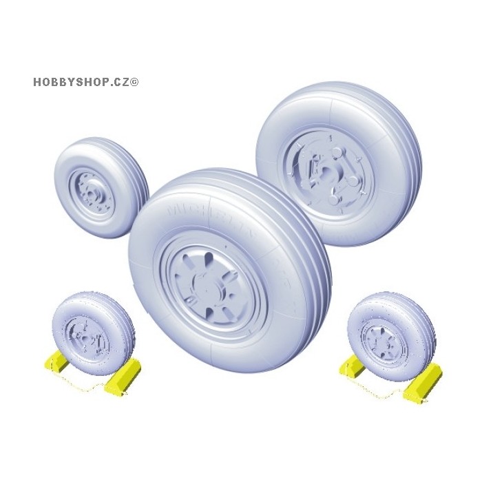 F-22A wheels - 1/48 update set