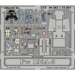 Fw 190A-8 - Painted - 1/72 ZOOM PE set