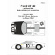 Ford GT40 LeMans 1964 obtisky