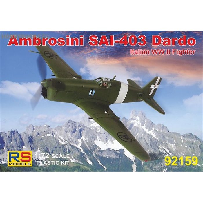 Ambrosini SAI.403 Dardo - 1/72 kit