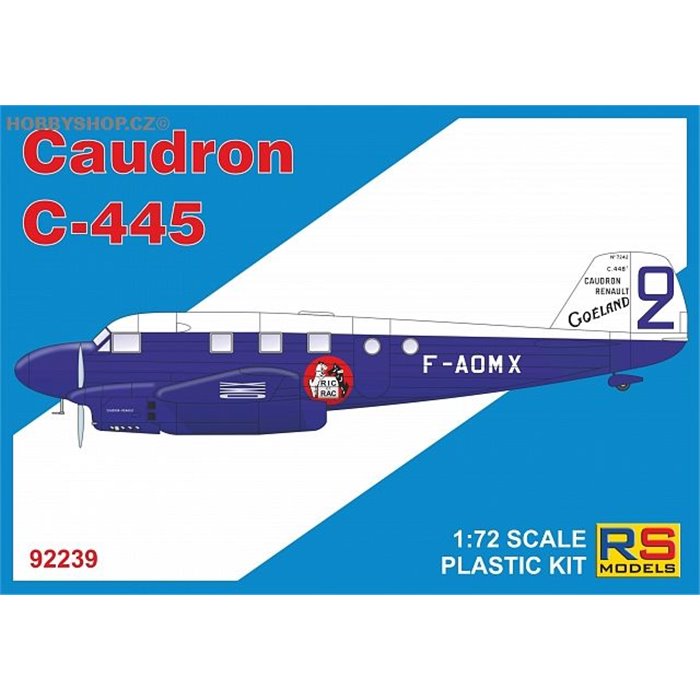 Caudron C-445/C-448 Goeland - 1/72 kit