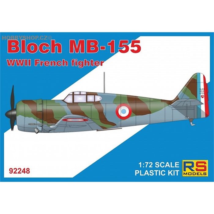 Bloch MB-155 - 1/72 kit
