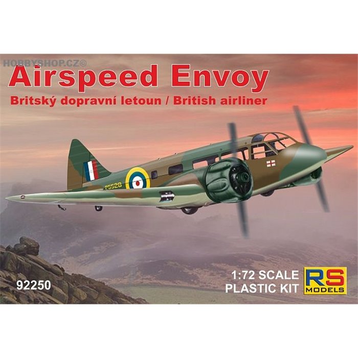 Airspeed Envoy - 1/72 kit