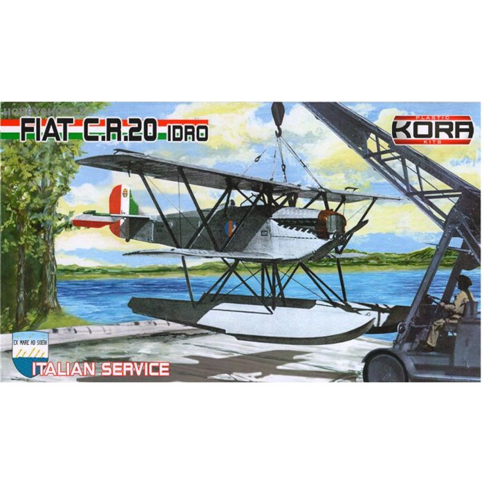 Fiat CR.20 IDRO Italian Service - 1/72 kit