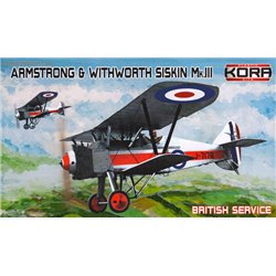 A&W Siskin Mk.III British Service - 1/72 kit