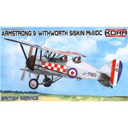 A&W Siskin Mk.IIIDC British Service - 1/72 kit