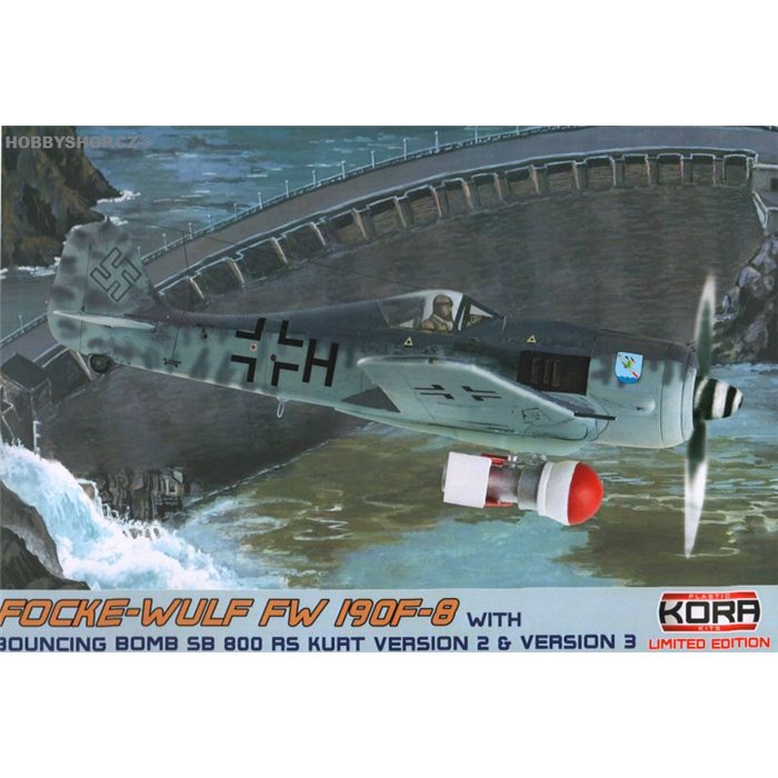 Focke-Wulf Fw 190F-8 with SB 800RS Kurt - 1/72 kit