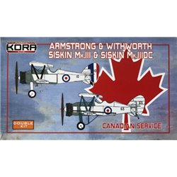 A&W Siskin Mk.III/Mk.IIIDC Canadian Service 2 in 1 - 1/72 kit