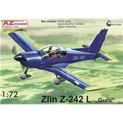 Zlín Z-242L 'Guru' - 1/72 kit