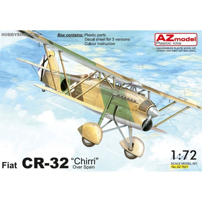 Fiat CR-32 Chirri Italian service - 1/72 kit
