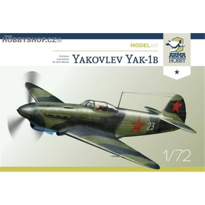 Yakovlev Yak-1 - 1/72 plastic kit