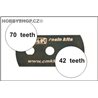 Ultra smooth and extra smooth saw (2 sides) 1pc.