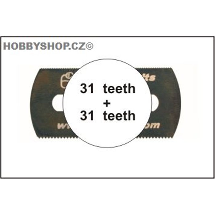 Smooth saw (both sides) 5pc.