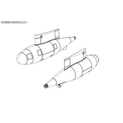 Refueling pod KC-130J - 1/48 update set