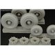 C-130 Wheels - 1/48 doplňkový set