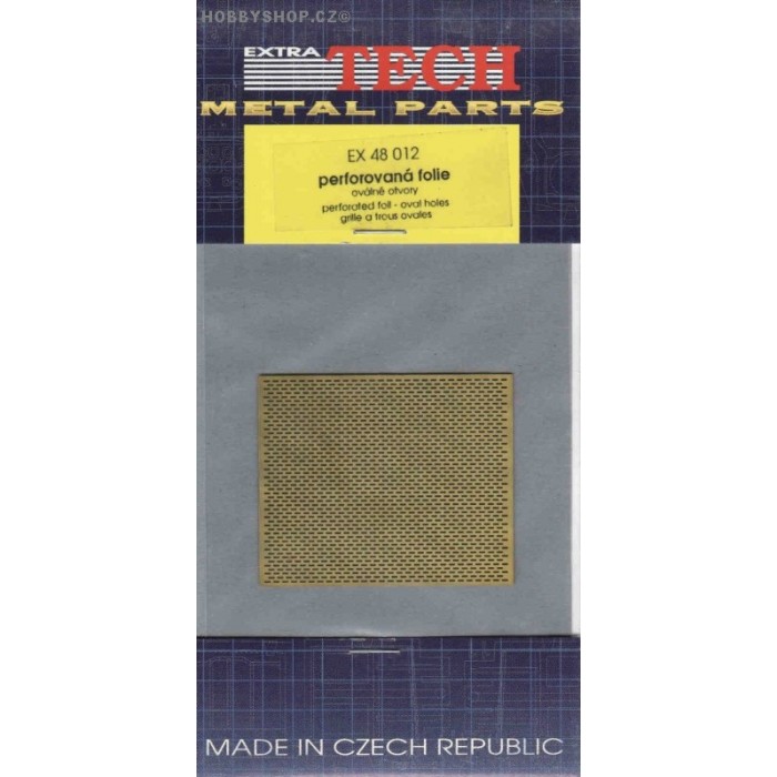 Perforated foil - ovals - 1/48 PE set